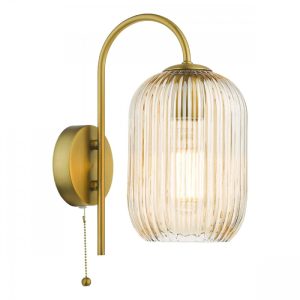 idra-wall-light-aged-bronze-champagne-ribbed-glass